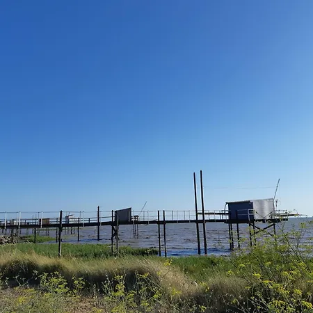 Maison De Famille Sur Gironde A 14 Mn A Pieds De La משר-סור-ג'ירונדה